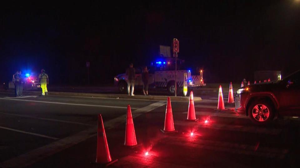 PHOTO: Police investigate a crime scene in Austin, Texas, after a series of shootings in Austin and near San Antonio on  Dec. 5, 2023. (KVUE)