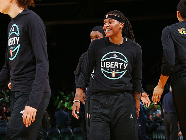 Shavonte Zellous, with the New York Liberty. (Getty Images)