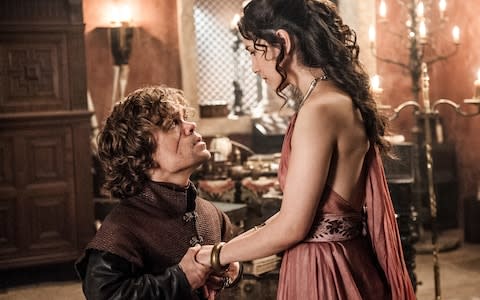 Tyrion Lannister and Shae - Credit: HBO