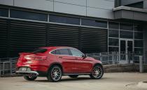 <p>2020 Mercedes-AMG GLC63 S coupe</p>