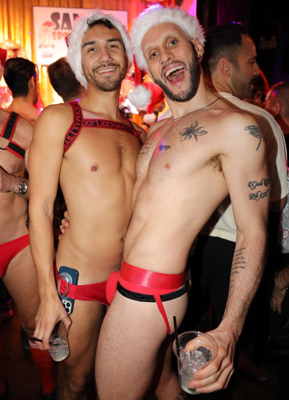 Sidetrack Chicago Santa Speedo Run 2023