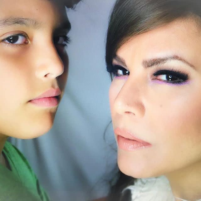 Olga Tañón y su hijo Ian, quien tiene mucho talento para el canto. <a href="https://www.instagram.com/olgatanonofficial/?utm_source=ig_embed" rel="nofollow noopener" target="_blank" data-ylk="slk:Foto: Olga Tañón/Instagram;elm:context_link;itc:0;sec:content-canvas" class="link ">Foto: Olga Tañón/Instagram</a>