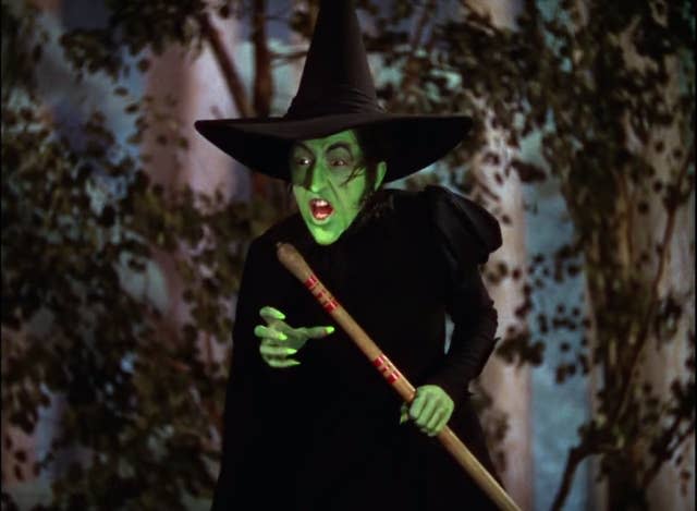The Wicked Witch of the West from the Wizard of Oz