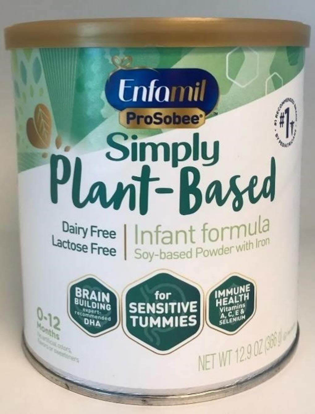 FDA Announces Reckitt's Voluntary Recall of ProSobee Simply Plant-Based Infant Formula Batches