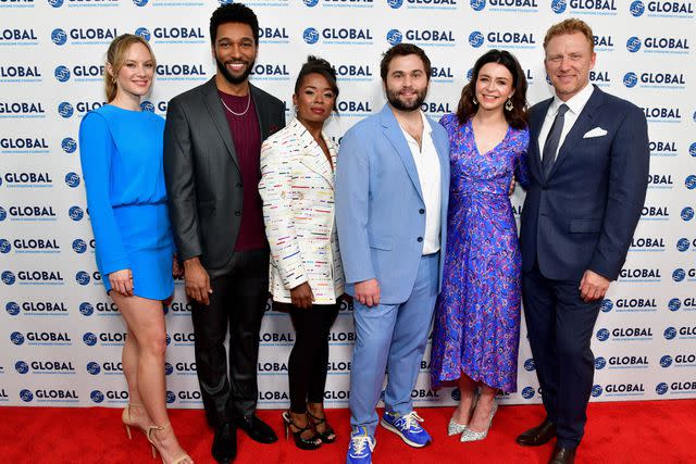 <p> Tom Cooper/Getty</p> Danielle Savre, Anthony Hill, Alexis Floyd, Jake Borelli, Caterina Scorsone and Kevin McKidd attends the Global Down Syndrome Foundation's 15th Annual Be Beautiful Be Yourself Fashion Show