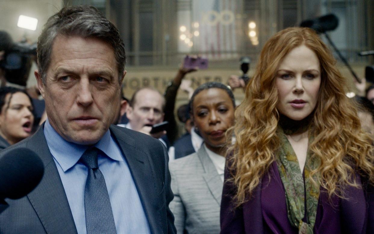 Undone: Hugh Grant and Nicole Kidman star as a wealthy New York couple caught in a scandal - HBO