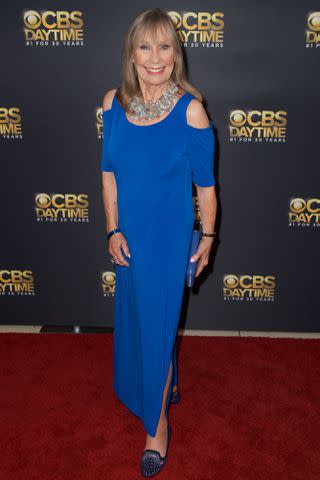 <p>Earl Gibson III/WireImage</p> Marla Adams at the CBS Daytime Emmy After Party in April 2017