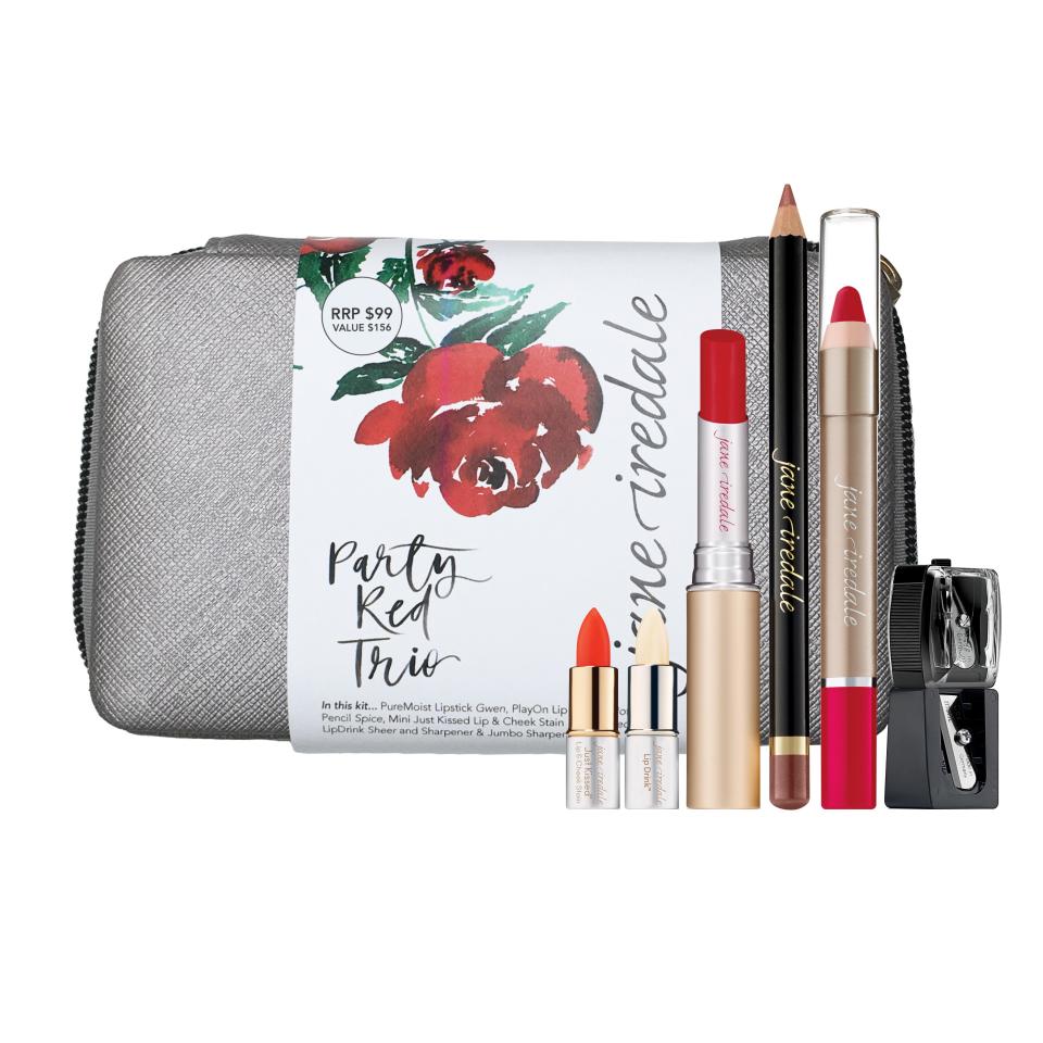 <p>jane iredale Party Red Trio - $99</p>