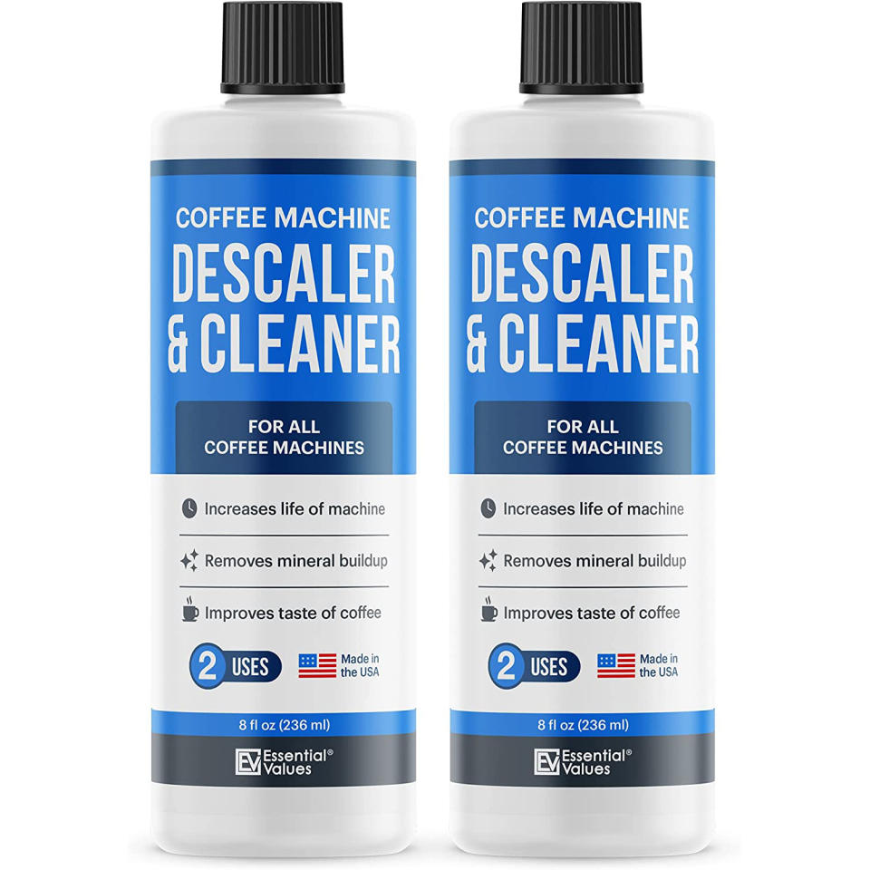 essential values universal descaling solution, descalers for coffee pots