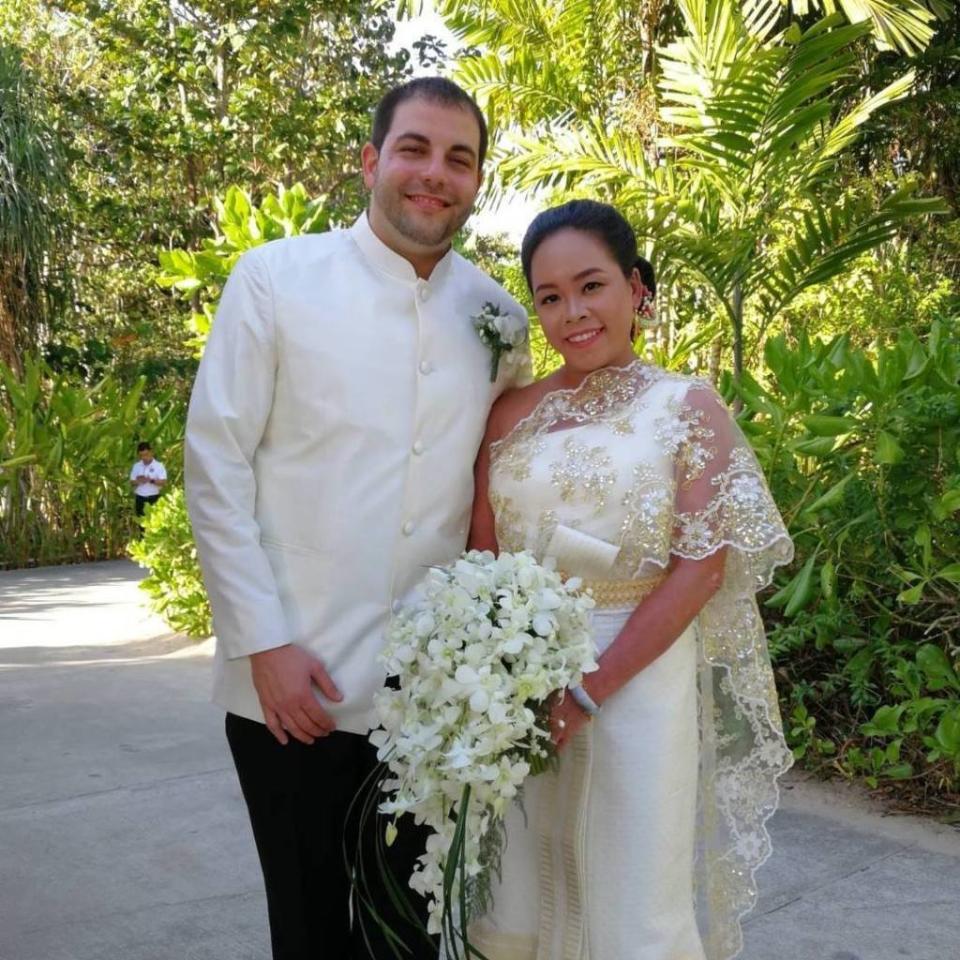 Tangsuan and husband Jeffrey Piccolo were married for about six years, according to her father. Jeffrey Piccolo/Facebook