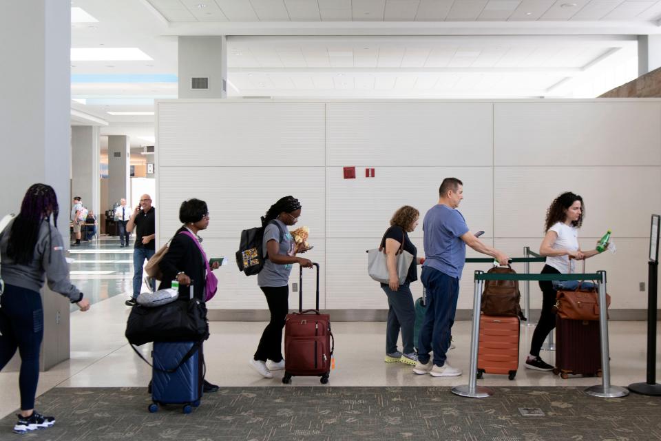 Expect lines during the holidays at McGhee Tyson Airport.