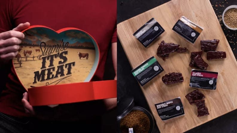 Best last-minute Valentine's Day gifts: Beef jerky heart