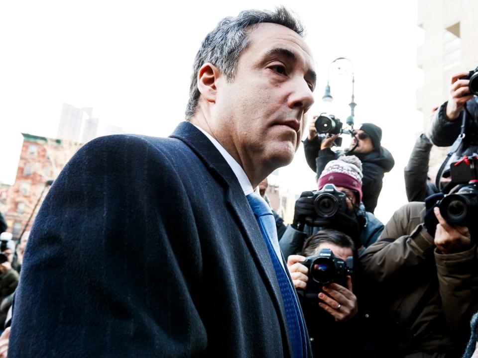 Michael Cohen says he paid IT company to manipulate polls ‘at direction of Donald Trump’