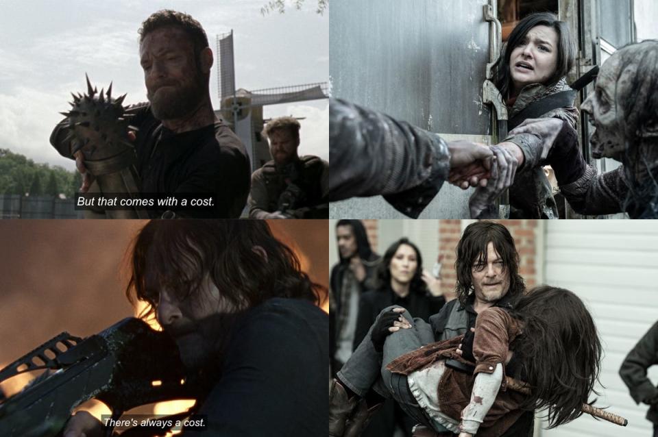 TWD 1123 There's always a cost