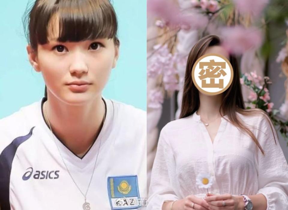 哈薩克女排球員莎賓娜被封為「世界第一排球美少女」。(圖／翻攝自莎賓娜IG)