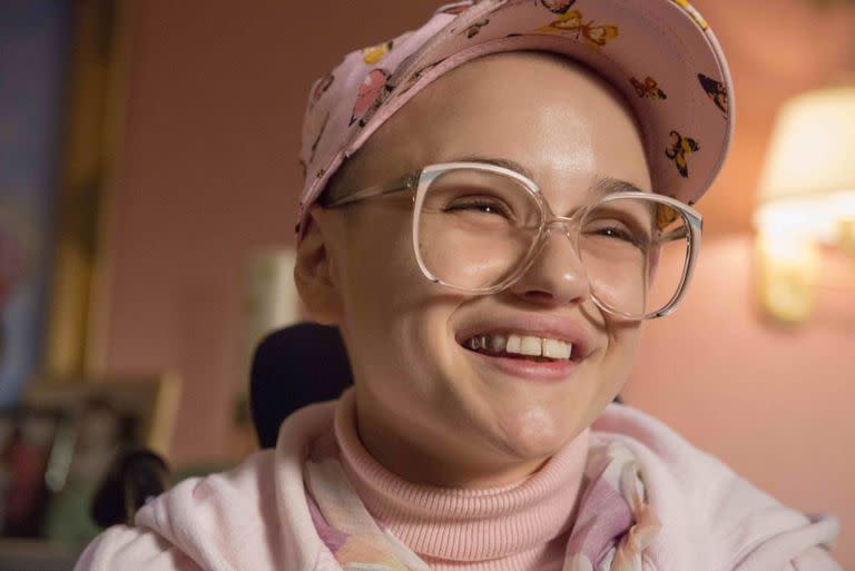 Como Gypsy Rose Blanchard en The Act, el papel que le consiguió una nominación al Emmy