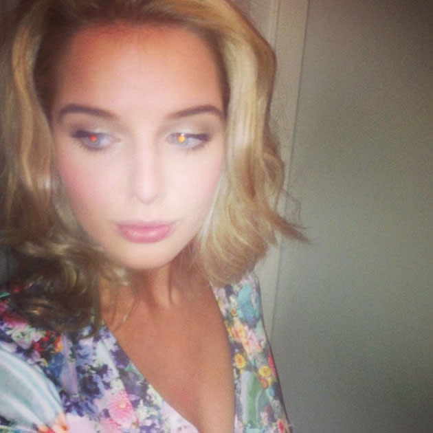 Celebrity Twitpics: Helen Flanagan is the queen of a good old Twitter pout – and she proved it this week with this snap. Copyright