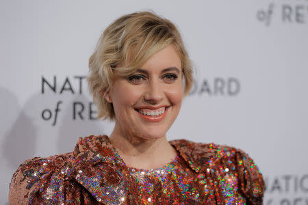 Director Greta Gerwig arrives to attend the National Board of Review awards gala in New York, U.S., January 9, 2018. REUTERS/Lucas Jackson