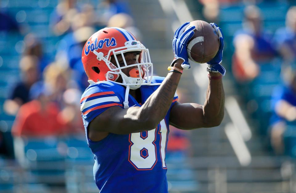 Antonio Callaway leads Florida with 666 receiving yards. (Getty)