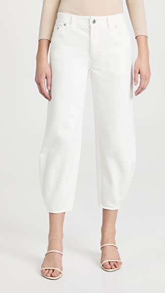 12) White Denim Pants