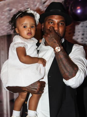 <p>Thaddaeus McAdams/FilmMagic</p> Jeezy and his daughter Amra Nor in 2015