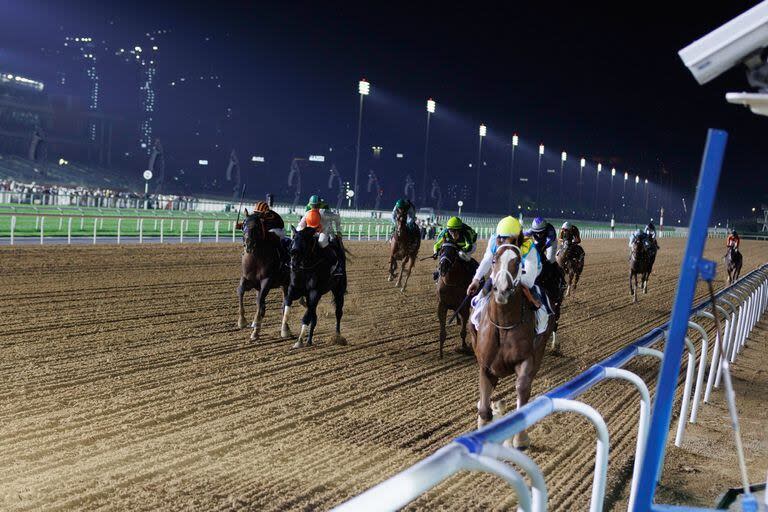 La última victoria de Kabirkhan, con comodidad, en un gran premio en Meydan que le aseguró una gatera en la Dubai World Cup (G1).