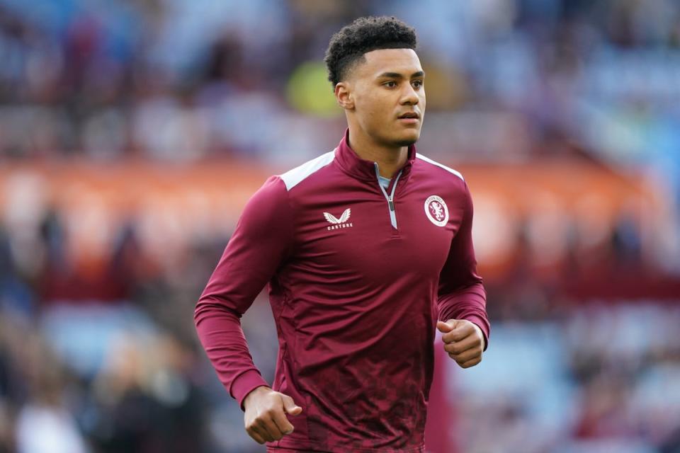 Sidelined: Ollie Watkins will not feature when Aston Villa take on Manchester City (Bradley Collyer/PA Wire)