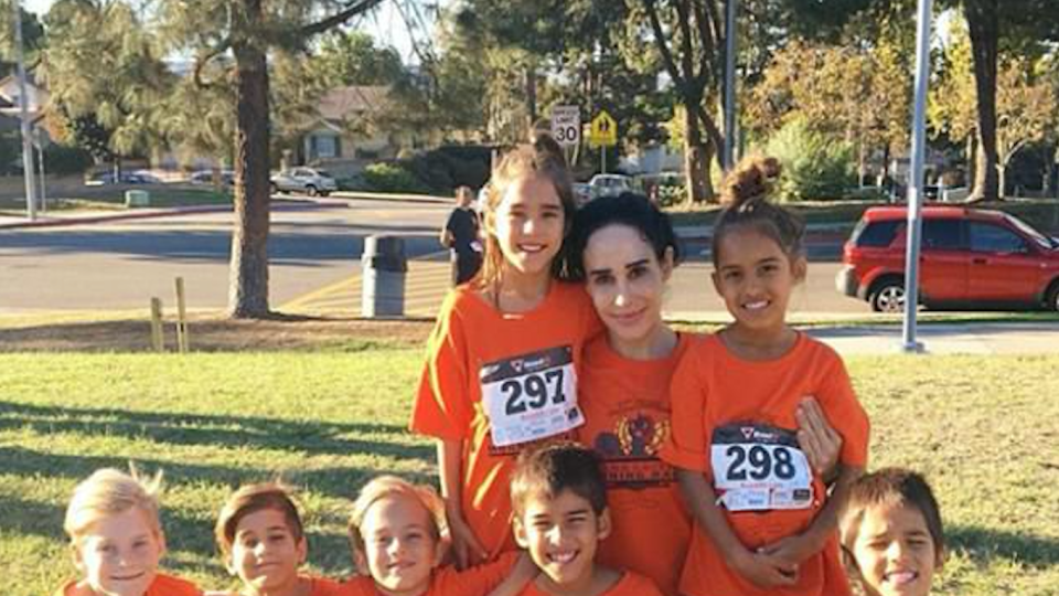 <p>In another Turkey Trot photo, <a href="https://people.com/health/octomom-nadya-suleman-kids-thanksgiving-sack-race/" rel="nofollow noopener" target="_blank" data-ylk="slk:Suleman joked;elm:context_link;itc:0;sec:content-canvas" class="link ">Suleman joked</a> that her kids took up the "entire sack race." </p>