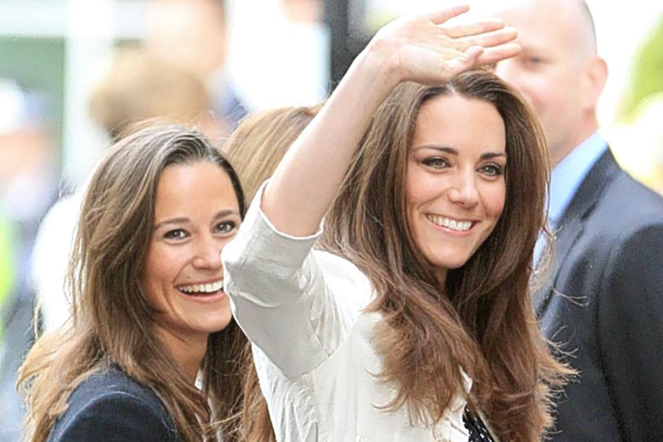 Kate Middleton arriving at the Goring Hotel the night before her wedding (Murray Sanders)