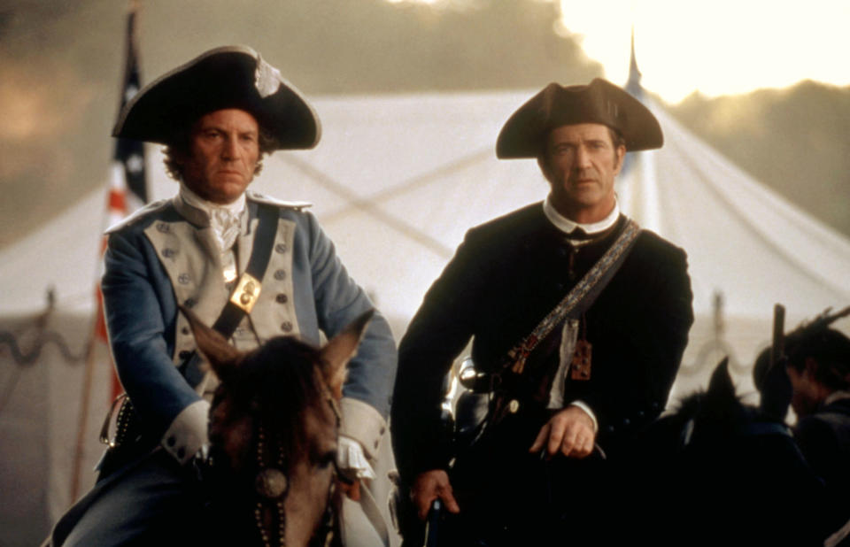 Mel Gibson in "The Patriot"