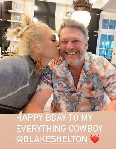 <p>Instagram/blakeshelton</p>