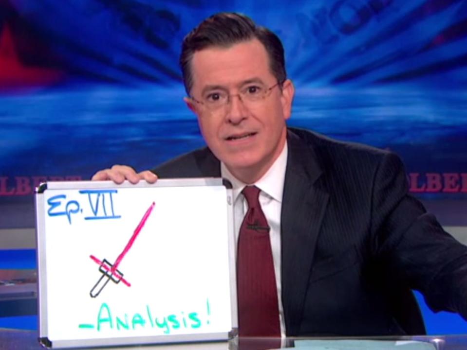 Colbert Report Star Wars