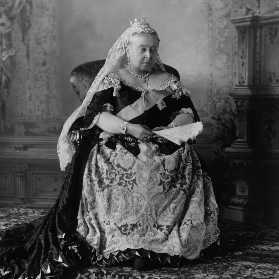 Queen Victoria in 1897, her diamond jubilee year - Hulton Archive