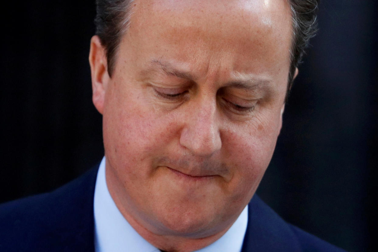 Former UK prime minister David Cameron lobbied heavily for Greensill. Photo: Phil Noble/Reuters