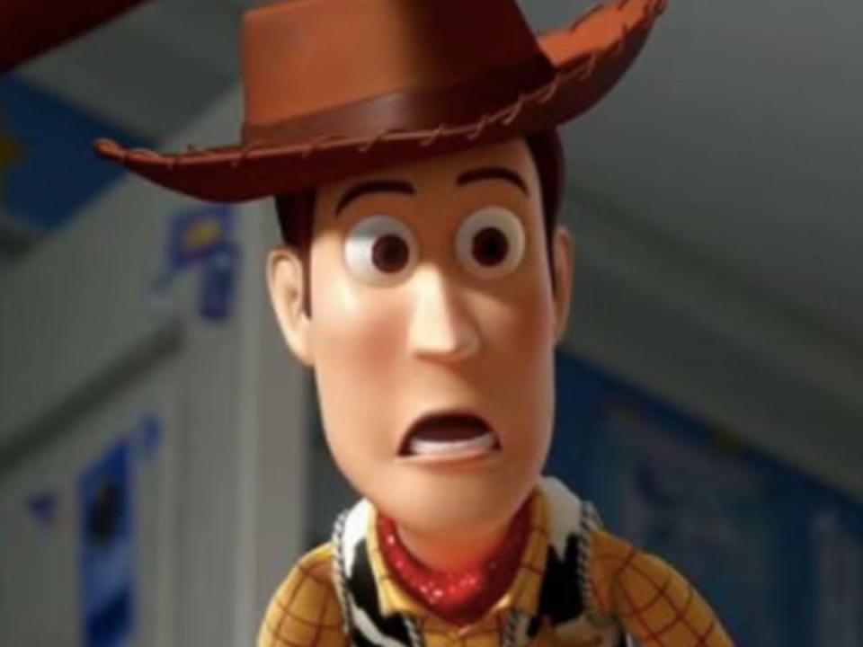 Woody (Tom Hanks) in ‘Toy Story’ (Pixar)