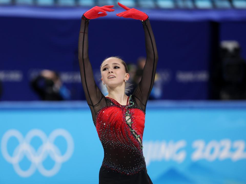 Kamila Valieva at 2022 Olympics