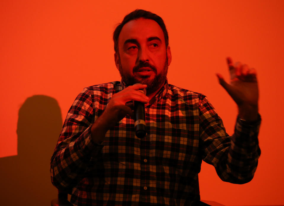 SAN FRANCISCO, CA - OCTOBER 14:  Alex Stamos speaks at WIRED25 Festival: WIRED Celebrates 25th Anniversary  Day 2 on October 14, 2018 in San Francisco, California.  (Photo by Phillip Faraone/Getty Images for WIRED25  )