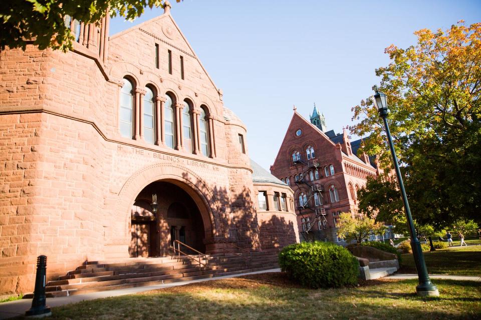 <p><strong>Established in 1791</strong></p><p><strong>Location: Burlington, Vermont<br></strong></p><p>The University of Vermont is the <a href="https://www.uvm.edu/uvm_facts" rel="nofollow noopener" target="_blank" data-ylk="slk:fifth oldest university;elm:context_link;itc:0;sec:content-canvas" class="link ">fifth oldest university</a> in New England and was the first institution of higher education to declare public support for freedom of religion. It was also the first university to allow women and African-Americans into the Phi Beta Kappa honor society. </p>