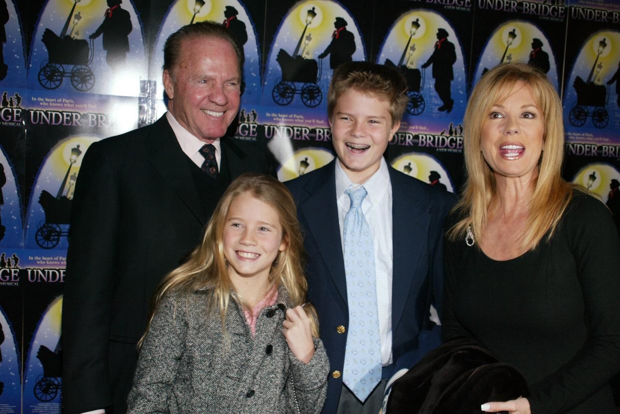 kathie lee gifford frank gifford with their children cody and cassidy