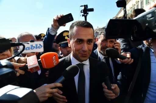 Italy's new deputy prime minister Luigi Di Maio said that "the day when people thought they could make a mockery of Italy is over"