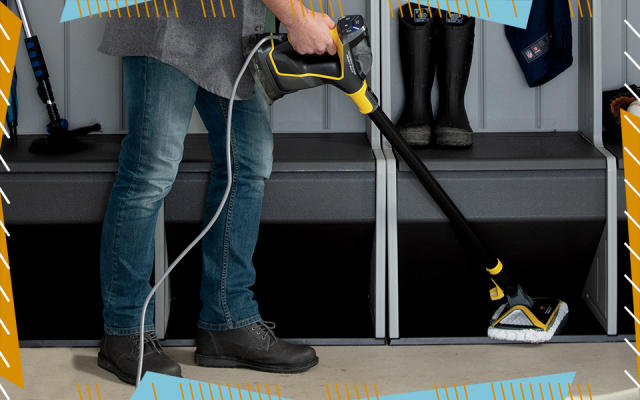 This Bissell Steam Mop 'Blasts Away Dirt,' and It's on Sale at