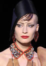 <b>Armani Prive SS13</b><br><br>Armani had said his collection would display 'an echo of different cultures.' <br><br>©Reuters