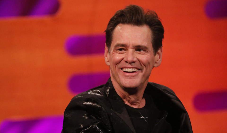 Hollywood star Jim Carrey who Devon Bentley believes he resembles. (Getty)