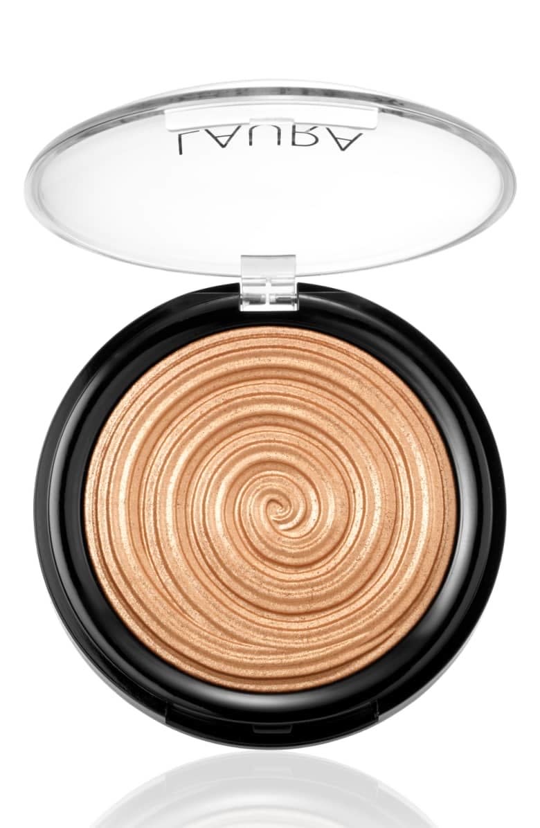 Shop Now: Laura Geller Beauty Supersize Gilded Honey Baked Gelato Swirl Illuminator, was $35, now $21, available at Nordstrom.