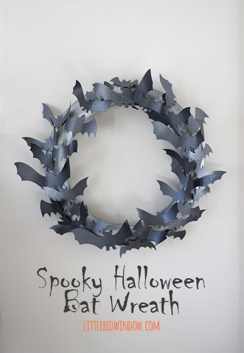 Bat Wreath