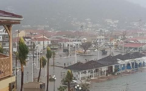 Widespread damage to the island of Guadeloupe - Credit: RCI.FM