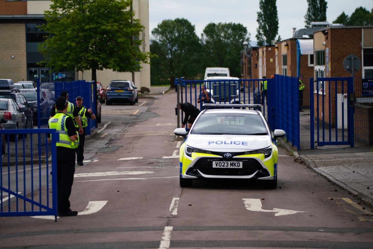 The boy admitted attempted grievous bodily harm with intent following the incident at Tewkesbury Academy in July (Ben Birchall/PA) (PA Wire)