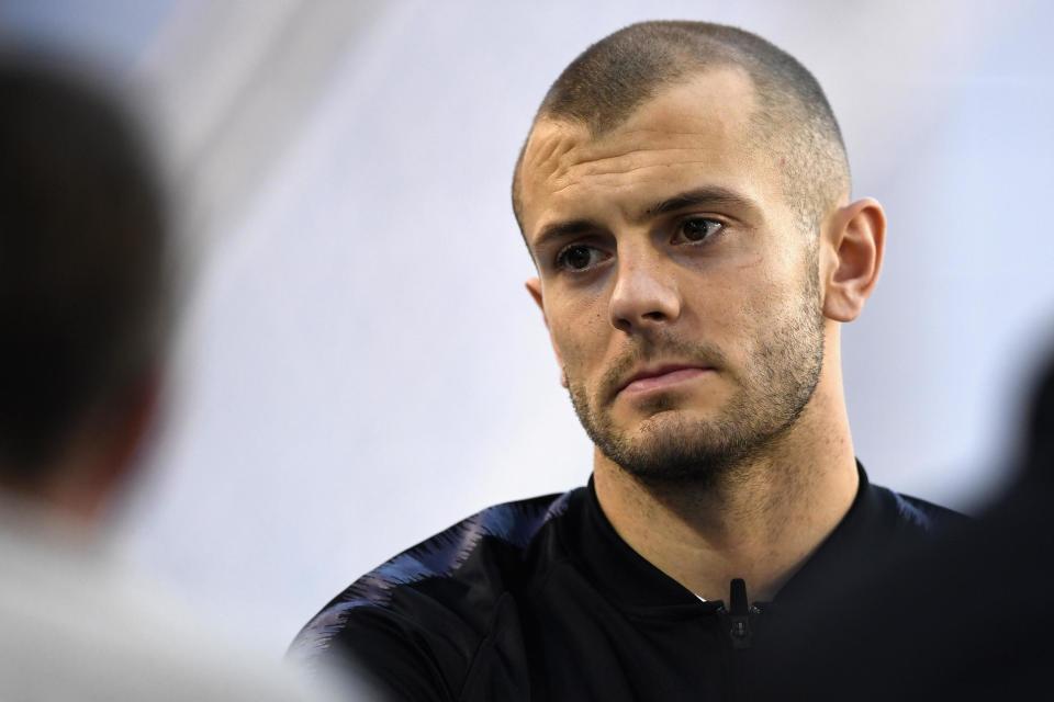 Precaution | Jack Wilshere has returned to Arsenal from the England camp: Gareth Copley/Getty Images