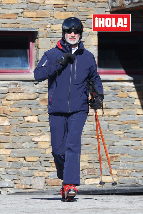 El rey Felipe en Baqueira Beret