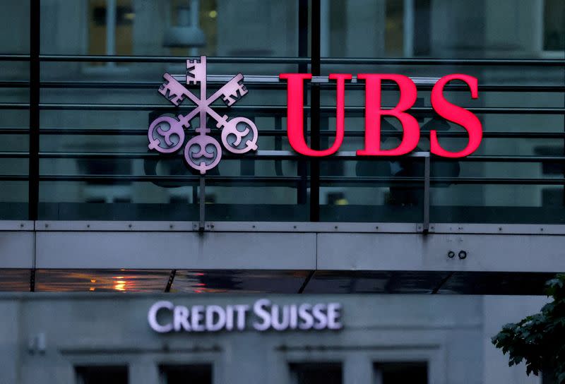 FILE PHOTO: FILE PHOTO: Swiss bank UBS news conference in Zurich